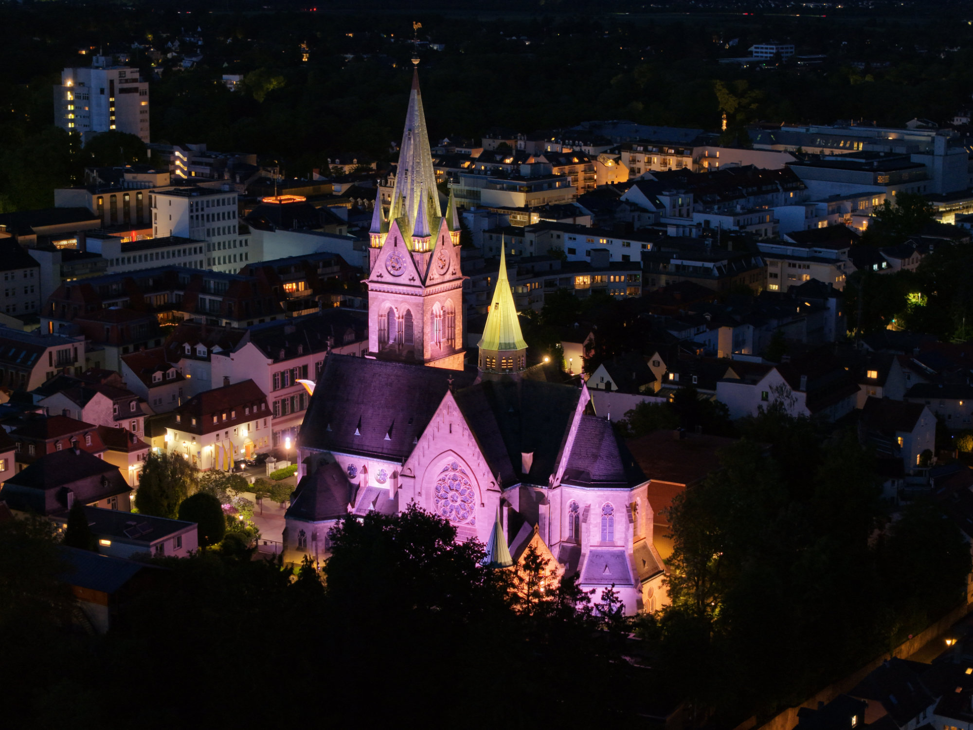 evangelische Kirche Bad Homburg - NK-Aerials
