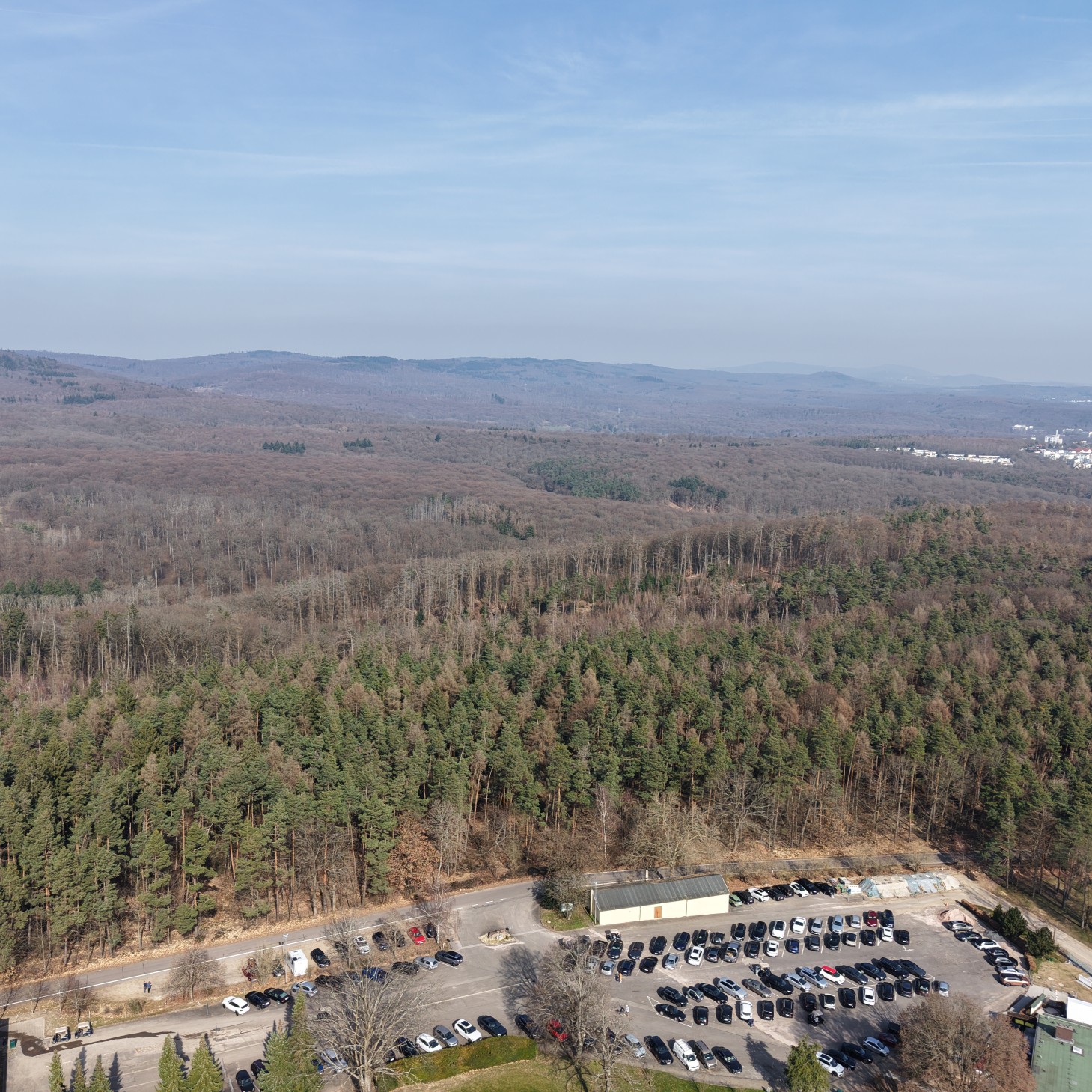 Landschaft aus der Luft